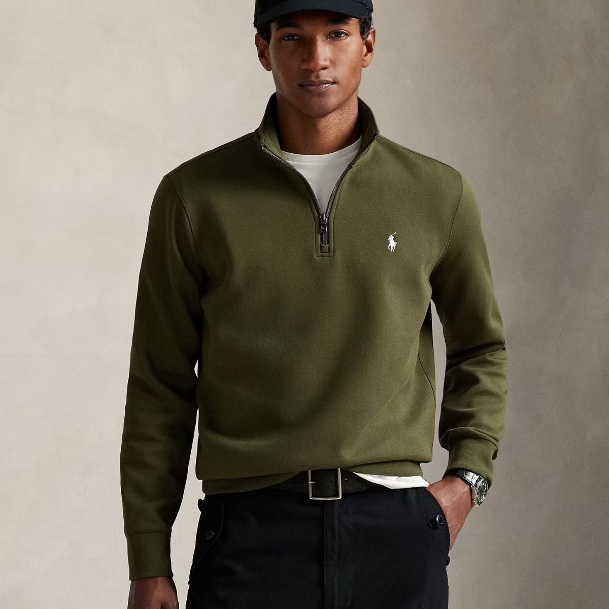 Pull à Fermeture Éclair Quart