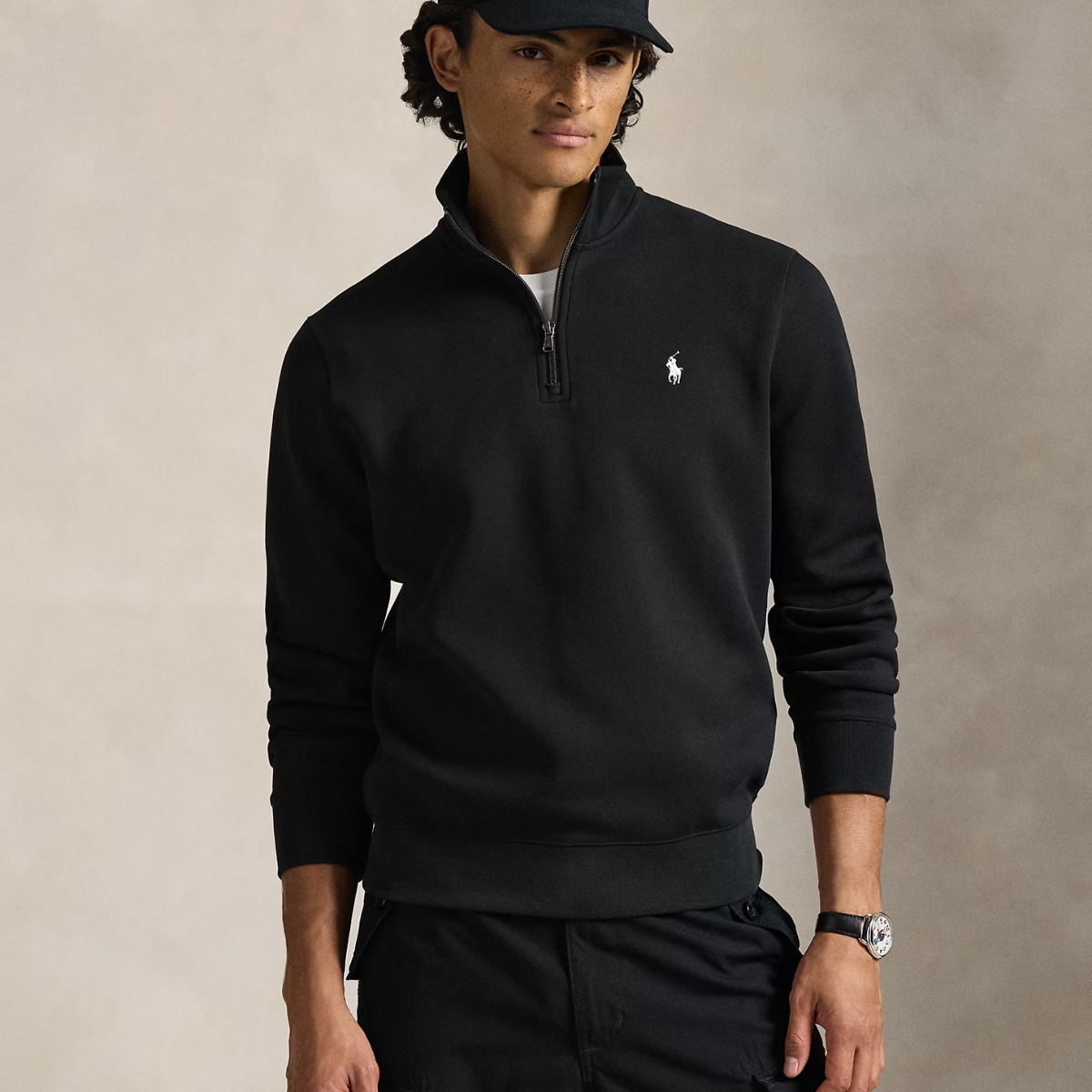 Pull à Fermeture Éclair Quart