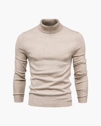 Klassischer Herren-Rollkragenpullover - XS