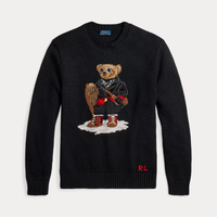 Pullover mit Polo Bear - Dunkelblau / XS