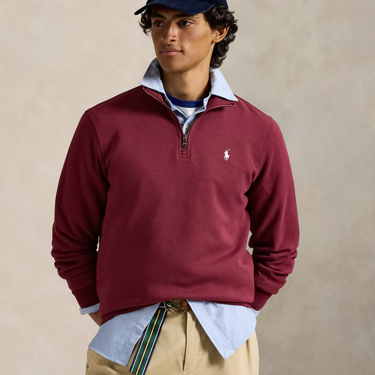 Pull à Fermeture Éclair Quart